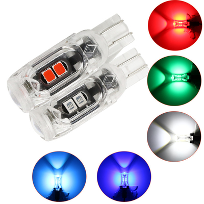 LED ความสว่างสูงยานยนต์หลอดไฟ LED T10 3030 5SMD Canbus ป้ายทะเบียนรถ Sidelamp