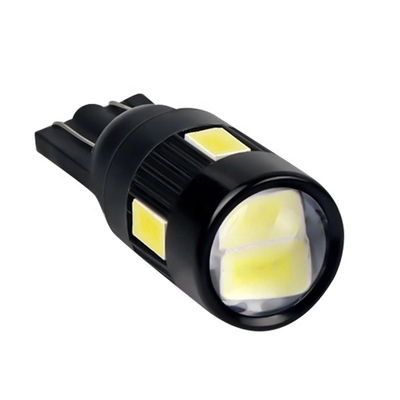 T10 5630 6 SMD Nonpolarity นำหลอดไฟด้านข้างรถดัดแปลงหลอดไฟ LED DC 12V