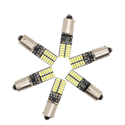 BA9S 4014 24SMD หลอดไฟ LED ยานยนต์กว้างไฟ LED แสดงสถานะ 12V