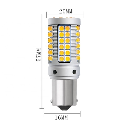 23w Canbus 1156 3030 69smd ไฟเลี้ยวรถยนต์ P21w Ba15s 1156 ความสว่างสูง