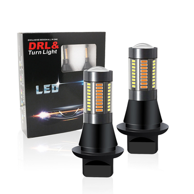 T20 CANUBS ไฟเลี้ยว LED เบรค 7440 4014 66SMD ไฟวิ่งกลางวัน LED