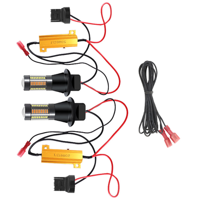 T20 CANUBS ไฟเลี้ยว LED เบรค 7440 4014 66SMD ไฟวิ่งกลางวัน LED