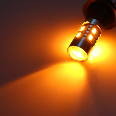 5630 20SMD หลอดไฟเลี้ยว LED สีคู่ 7440 T20 BA15S 1156 BAU15S