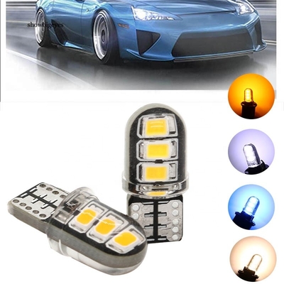 T10 ไฟ LED ด้านข้างรถกว้าง 2835 6smd DC12V 194 W5W