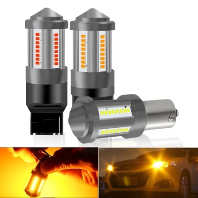 7440 LED ไฟเลี้ยวเบรก 1156 BA15S BAY15S 2016 40SMD ไม่มีข้อผิดพลาด Drl 12 V นาฬิกาปลุก