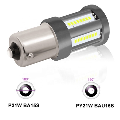 7440 LED ไฟเลี้ยวเบรก 1156 BA15S BAY15S 2016 40SMD ไม่มีข้อผิดพลาด Drl 12 V นาฬิกาปลุก