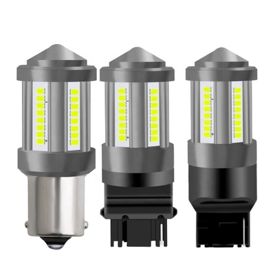 7440 LED ไฟเลี้ยวเบรก 1156 BA15S BAY15S 2016 40SMD ไม่มีข้อผิดพลาด Drl 12 V นาฬิกาปลุก