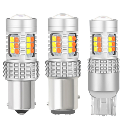 30SMD ไฟหน้าอัตโนมัติ 3030 ไฟเบรกและไฟเลี้ยว 10W