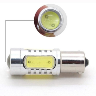 6000K Auto Universal LED ไฟเลี้ยวเบรคสำหรับรถยนต์ 7.5W 12V