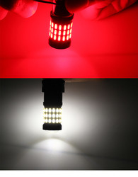 6000K Auto Universal LED ไฟเลี้ยวเบรคสำหรับรถยนต์ 7.5W 12V