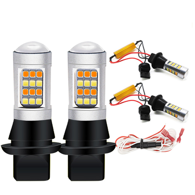 OEM Auto 1157 Led T20 เบรค LED และไฟเลี้ยว 2835 7443 ไฟกระพริบสีขาวรถยนต์
