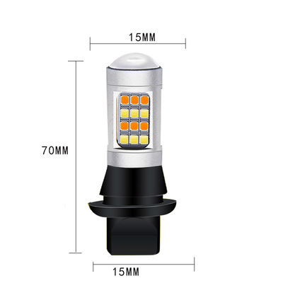 OEM 1156 T20 หลอดไฟ Canbus ไฟเลี้ยวรถยนต์ 7440 ไฟ LED กระพริบภายใน