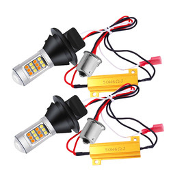 OEM 1156 T20 หลอดไฟ Canbus ไฟเลี้ยวรถยนต์ 7440 ไฟ LED กระพริบภายใน