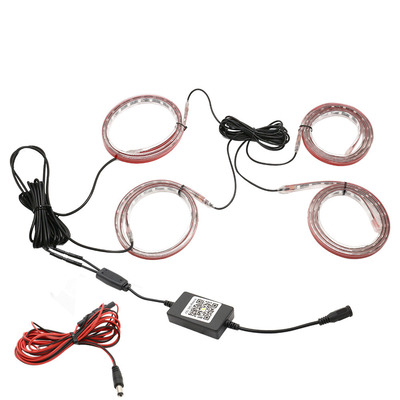 การควบคุม APP ที่ยืดหยุ่น Rgb รถ ไฟ LED Strip Underglow Tailgate Light Strip DRL