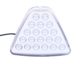 ไฟรถยนต์นำร่องดัดแปลงขนาด 1,000 ลิตร RGB คำเตือนระยะไกลแฟลชไฟท้าย 2835 LED Chip