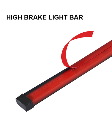 ไฟ LED สีแดงกระพริบไฟหน้ารถ LED Tube Strip ไฟเบรกดวงที่สามด้านหลังหางสูง Mount
