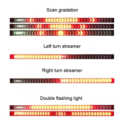 รถกระบะรถบรรทุก Arrow ไฟหน้ารถ LED หลอด Strip ไหลไฟเลี้ยวไฟท้ายการสแกนตามลำดับ