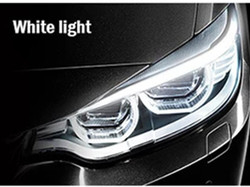 30 ซม. 45 ซม. 60 ซม. กลางวัน ไฟหน้ารถ LED หลอด แถบไฟเบรก ไฟนำทาง 2pcs