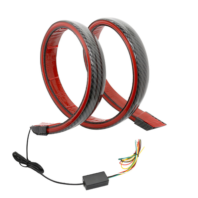 5W 12V ไฟท้ายแบบยืดหยุ่นสำหรับรถยนต์คาร์บอนไฟเบอร์สำหรับ Airman