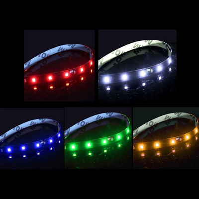 ไฟหน้ารถ 30 ซม. หลอด LED Strip 3528 Patch ไฟเตือนฉุกเฉิน