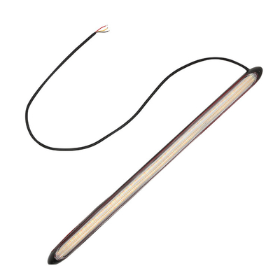 Drl คำเตือนฉุกเฉินไฟหน้ารถ Led Tube ลำแสงสองสีเลี้ยวสัญญาณ
