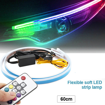 กันน้ำ 5050 ไฟหน้ารถ Led Tube Strip / Led Tail Lights Strips 45cm 60cm