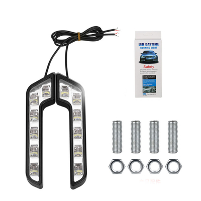 3030 LED Day Time Running Light ไฟเตือนฉุกเฉินสำหรับรถยนต์ Drl สำหรับ BMW
