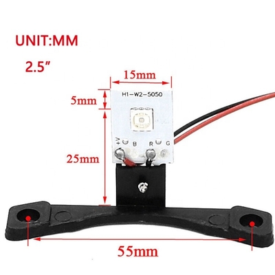มินิ รถ ออโต้ รถจักรยานยนต์ ดัดแปลงไฟหน้าแองเจิลปีศาจตา T รูปร่าง 5W IP67