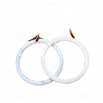 4014 LED รถ ไฟ Ambient 60mm DRL ไฟวิ่ง Dual Color Led Angel Eyes Kit