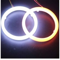 4014 LED รถ ไฟ Ambient 60mm DRL ไฟวิ่ง Dual Color Led Angel Eyes Kit