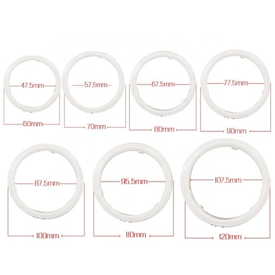 Cotton Light Cob Led Angel Eyes ไฟหน้ารถ 70 มม. สีแดงสีน้ำเงินไฟตัดหมอก 12-18V 60 มม. 80 มม