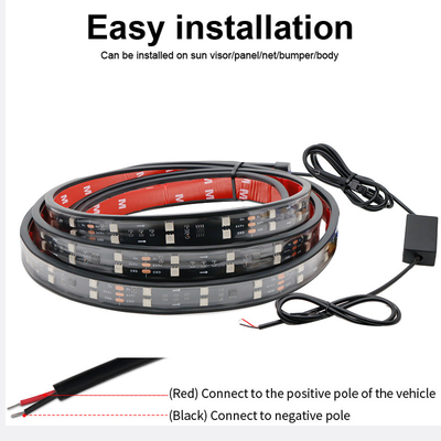 12V 2W โคมไฟ LED รถยนต์ โคมไฟอลูมิเนียม ไฟหน้ารถยนต์ LED Tube Strip