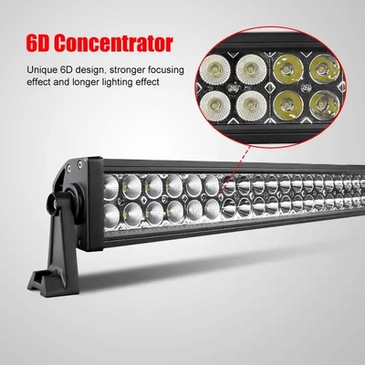 22 นิ้ว กันฝุ่น LED Light Bar สําหรับรถบรรทุก, 4wd Jeep SUV เรือ LED Offroad Light Bar