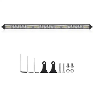 สายไฟ LED สองแถว สําหรับรถยนต์ 200W - 1000W โปรไฟล์อลูมิเนียม
