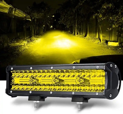 6D Reflector Off Road LED Light Bar 4x4 12V 24V แถวไฟ LED รถยนต์แถวเดียว
