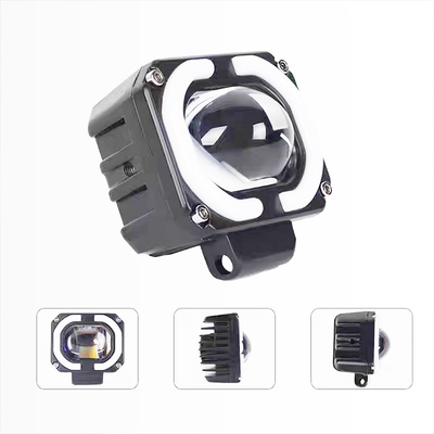 4x4 Offroad LED Work Lamp ไฟหน้าหมอก ไฟขับ 12-80V 4 นิ้ว 30W สีคู่