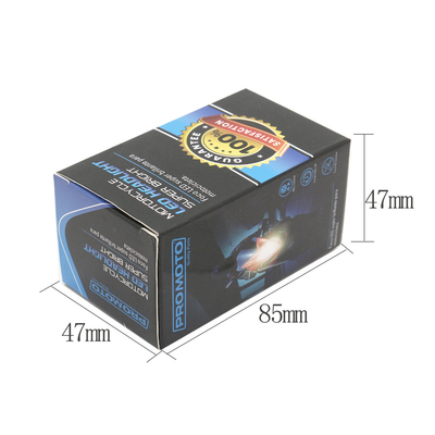 มินิ ไฟขับรถ DRL มอเตอร์ไซค์ ไฟหน้า LED หลอดไฟ H4 H6 BA20D P15D รถยนต์ มะลาตาโปรเจคเตอร์ เลนส์สองสี