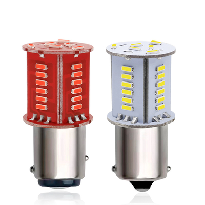 สัญญาณเลี้ยว LED สําหรับรถยนต์ที่สามารถปรับแต่งได้ 3014 30SMD S25 1156 BA15S BAU15S BAY15D ไฟท้าย