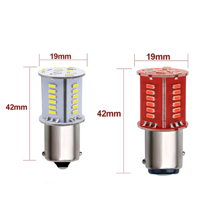 สัญญาณเลี้ยว LED สําหรับรถยนต์ที่สามารถปรับแต่งได้ 3014 30SMD S25 1156 BA15S BAU15S BAY15D ไฟท้าย