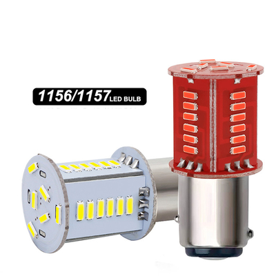 สัญญาณเลี้ยว LED สําหรับรถยนต์ที่สามารถปรับแต่งได้ 3014 30SMD S25 1156 BA15S BAU15S BAY15D ไฟท้าย