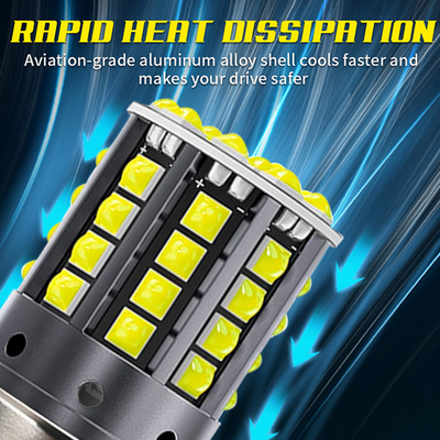 สายไฟ LED สับเปลี่ยน 1156 1157 T20 3030 44SMD