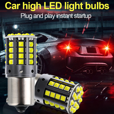 สายไฟ LED สับเปลี่ยน 1156 1157 T20 3030 44SMD