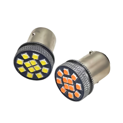 1156 LED Brake Turn Indicators โซลูชั่นสุดยอดสําหรับฟังก์ชันสัญญาณหัน LED Bulb 1156 W21/5W 1157 BAY15D P21/5W LED