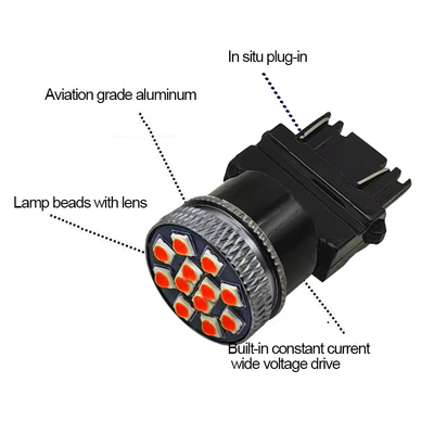 1156 LED Brake Turn Indicators โซลูชั่นสุดยอดสําหรับฟังก์ชันสัญญาณหัน LED Bulb 1156 W21/5W 1157 BAY15D P21/5W LED