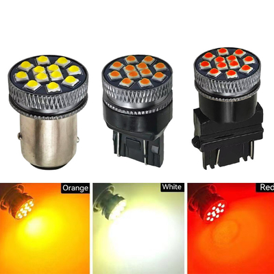 1156 LED Brake Turn Indicators โซลูชั่นสุดยอดสําหรับฟังก์ชันสัญญาณหัน LED Bulb 1156 W21/5W 1157 BAY15D P21/5W LED