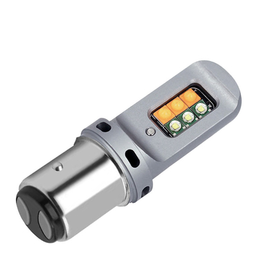 ไฟสัญลักษณ์เบรกหัน LED 5W ระยะยาว พร้อม 1156 หลอด LED 12smd สากล 1156 P21W BA15S PY21W 3157 7443 Canbus