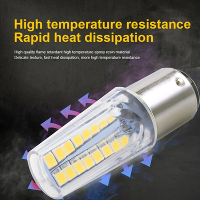 1157 32SMD แอมเบอร์ LED เบรกเปลี่ยนสัญญาณ ไฟ LED หลอดรถยนต์ Tail Stop Turn สัญญาณกลับสําหรับจักรยานยนต์