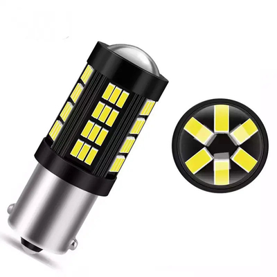1157 1156 4014 66 SMD LED เบรกไฟ รถยนต์ย้อนหลัง ด้านในหลอดไฟ LED รถยนต์ Canbus