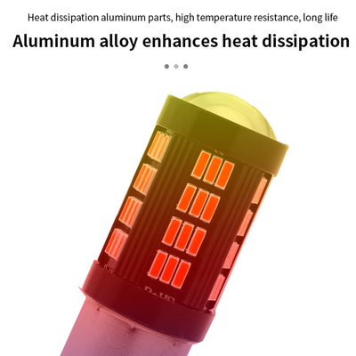 1157 1156 4014 66 SMD LED เบรกไฟ รถยนต์ย้อนหลัง ด้านในหลอดไฟ LED รถยนต์ Canbus