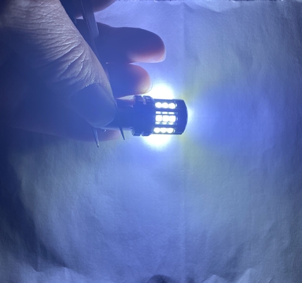 สีขาว LED ไฟสัญลักษณ์การหันรถ อัตโนมัติ 12V 24V 2835 45SMD 1156 1157 T25 3156 3157 T20 7440 7443 Canbus หลอดรถ LED